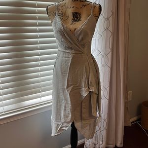 Beautiful sexy Silver dress